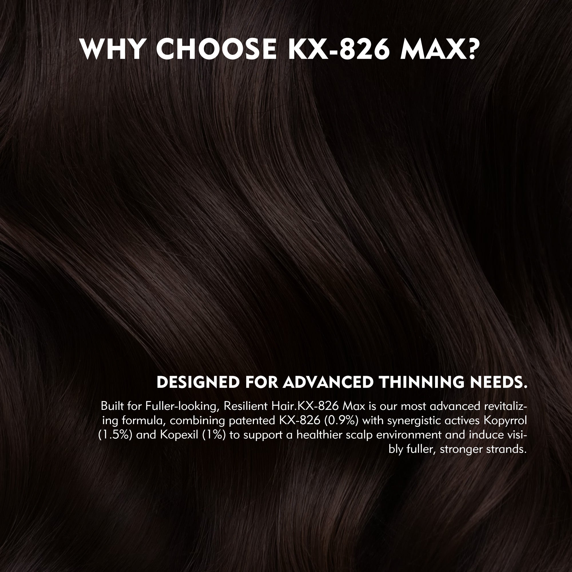 KOSHINÉ 0.9% KX-826 + 1.5% Kopyrrol + 1% Kopexil Max Hair Revitalizing Spray – Advanced Multi-Active Formula – Suitable for Men and Women (Gray Bottle)