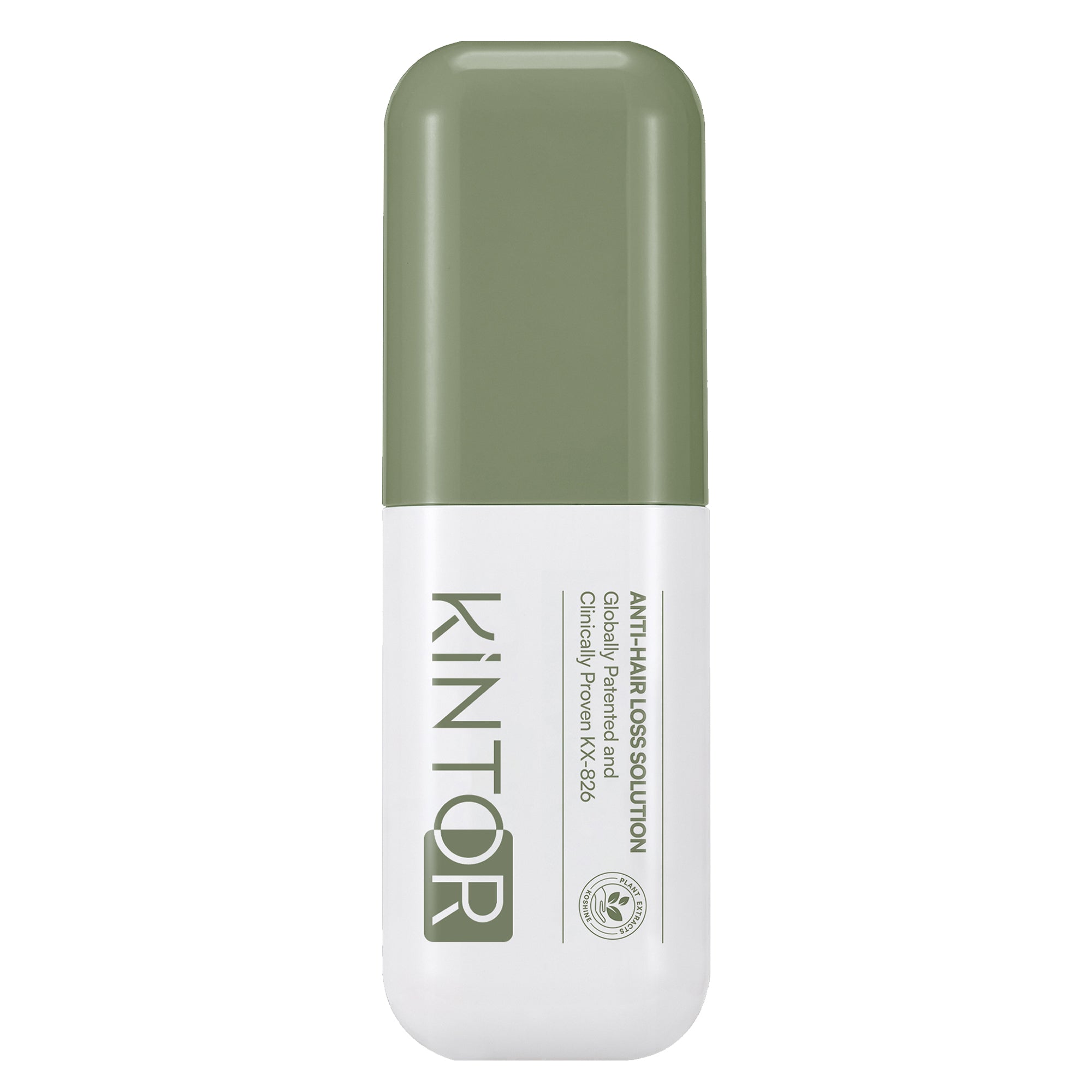 KINTOR 0.5% KX-826 Plant-Based extract essence Anti-Hair Loss solutionSuitable for Men and Women (Green Bottle)