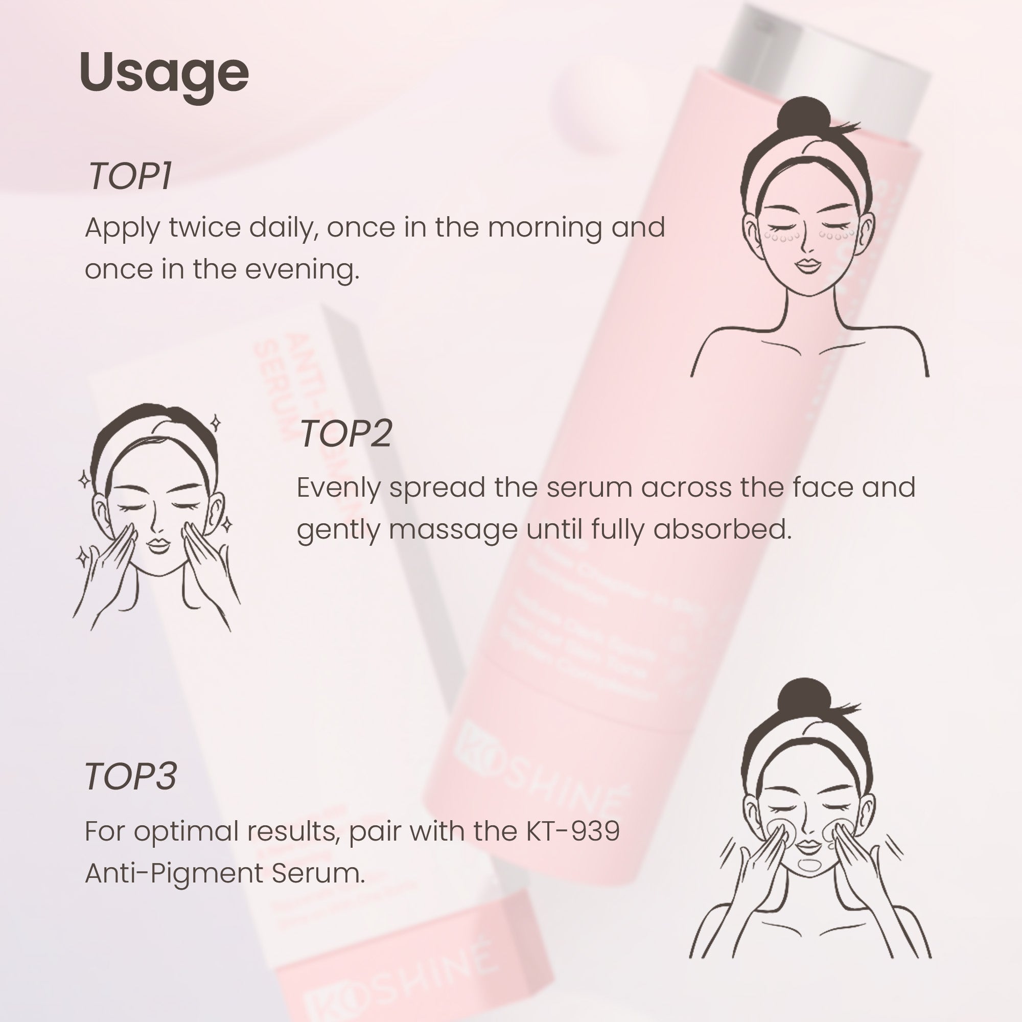 KOSHINÉ 939 Anti-Pigment Serum – Intensive Dark Spot Reduction & Radiance Booster