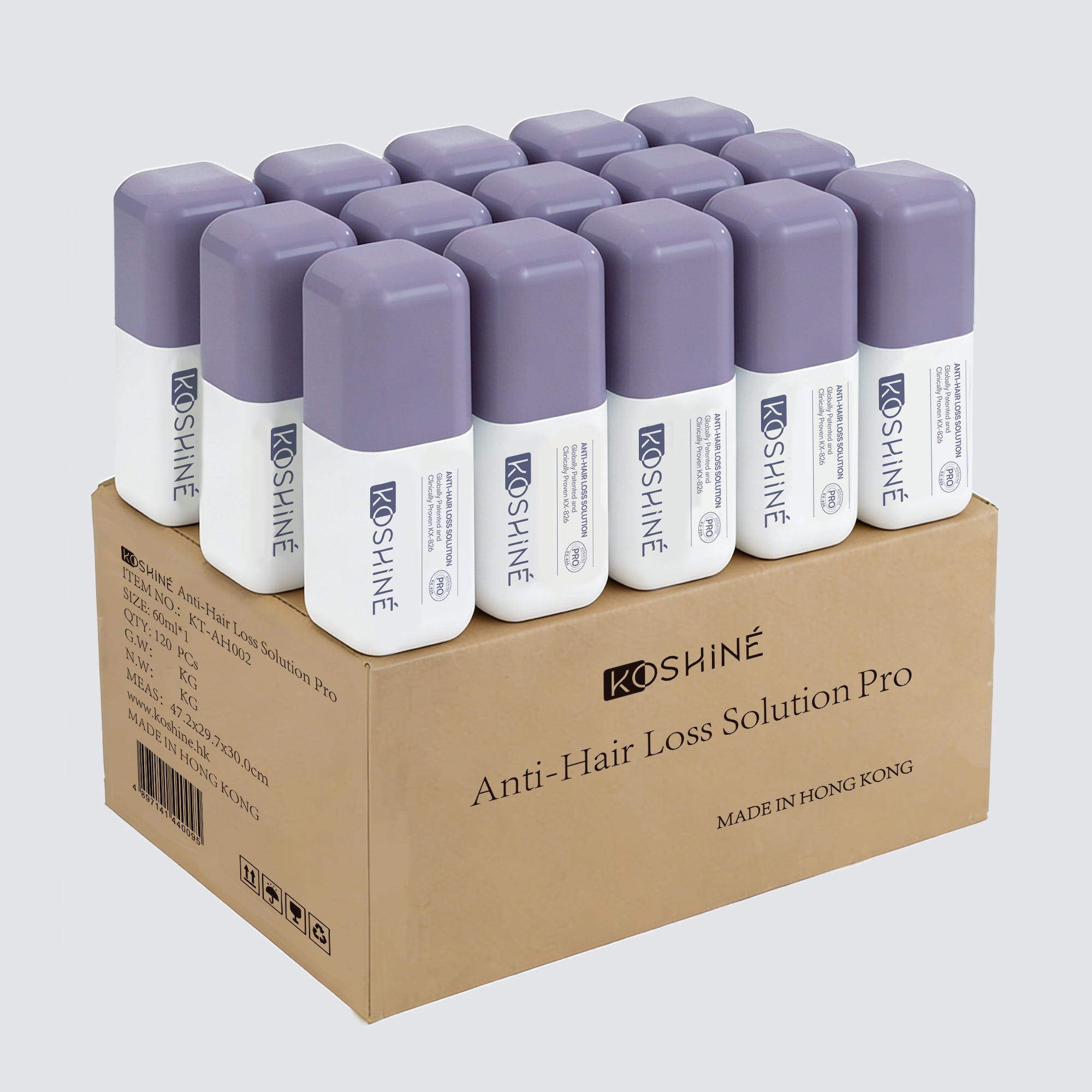 KOSHINÉ B2B Product Portfolio | Advanced Hair Loss & Skin Treatment Range
