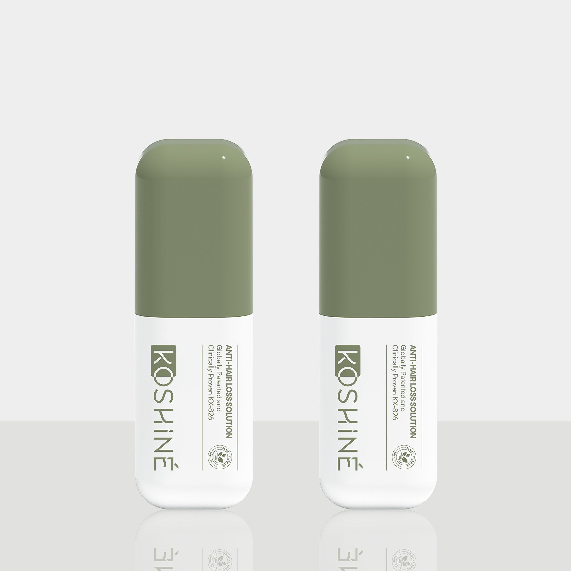 KOSHINÉ 0.5% KX-826 Plant-Based extract essence Anti-Hair Loss solutionSuitable for Men and Women(Green Bottle)