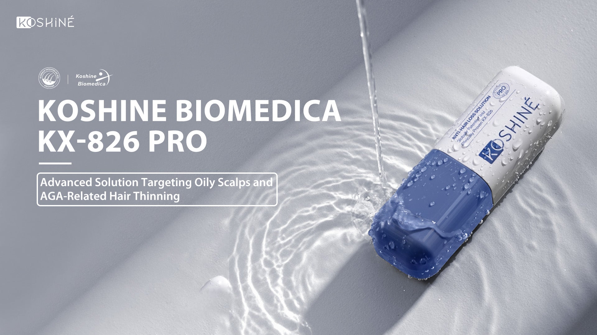 KOSHINÉ 0.9% KX-826 DHT Blocker Hair Thickening Growth Products